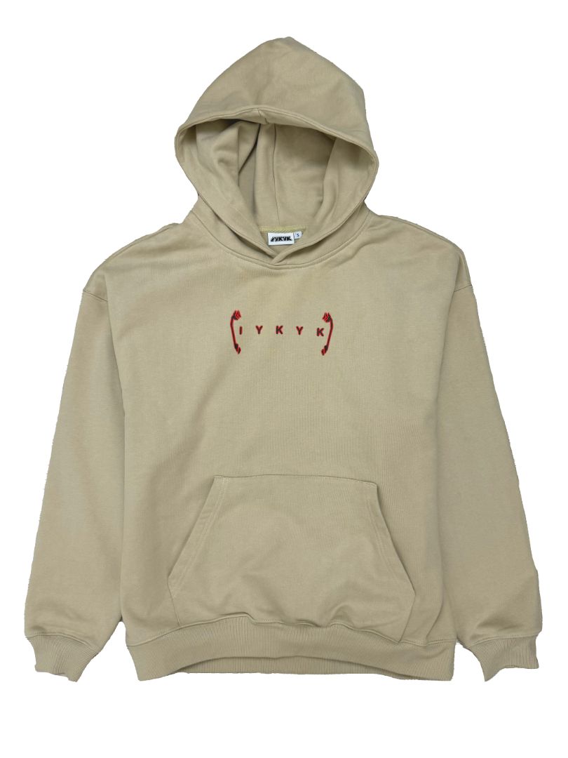 KING OF CURSES TAN HOODIE