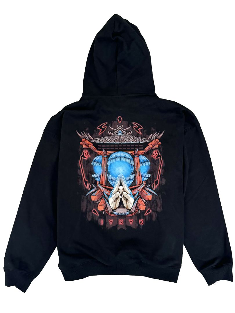 KING OF CURSES BLACK HOODIE