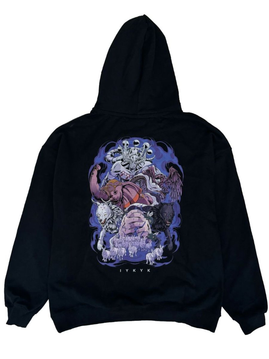 CHIMERA SHADOW GARDEN BLACK HOODIE