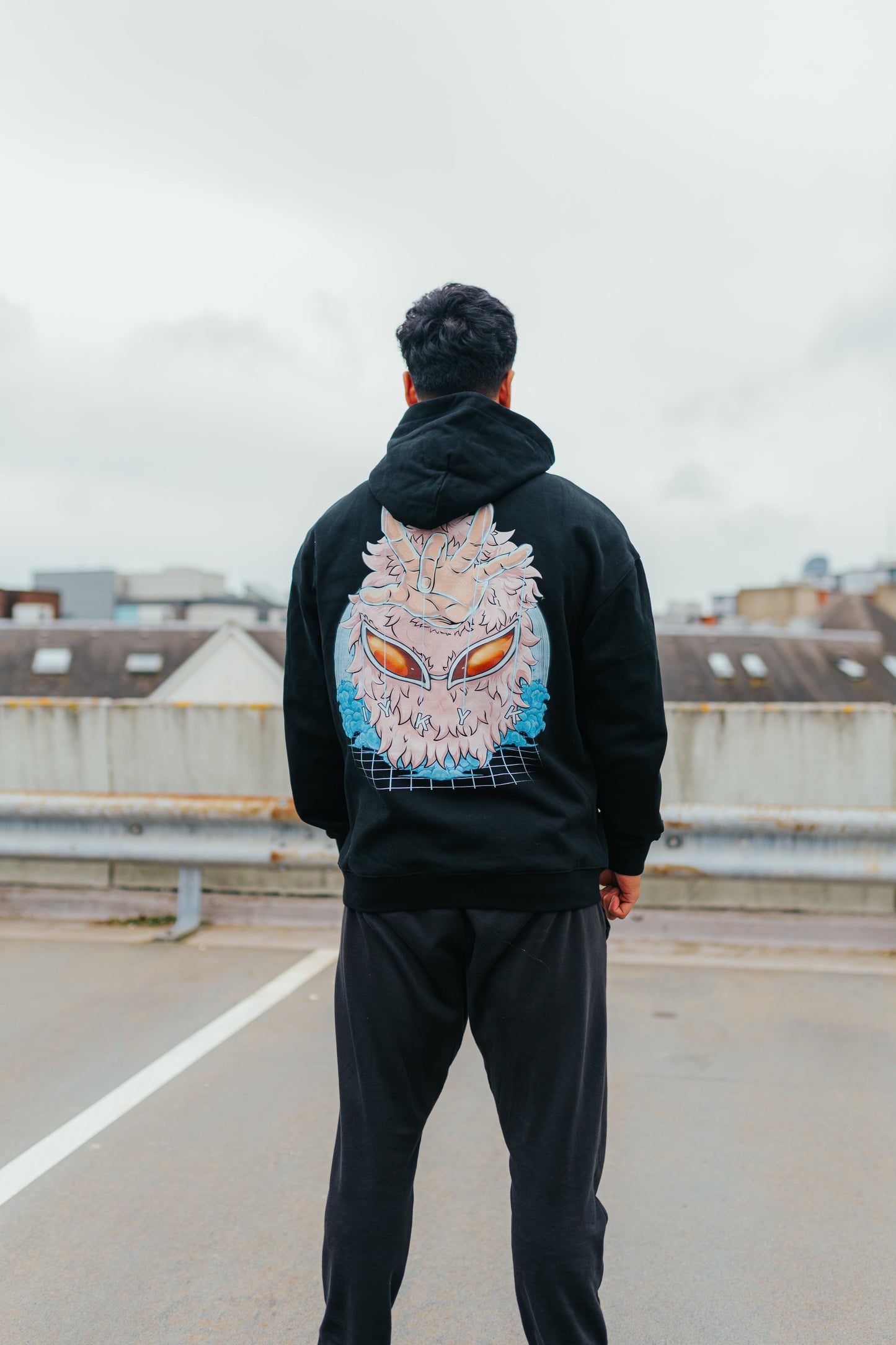 HEAVENLY DEMON BLACK HOODIE